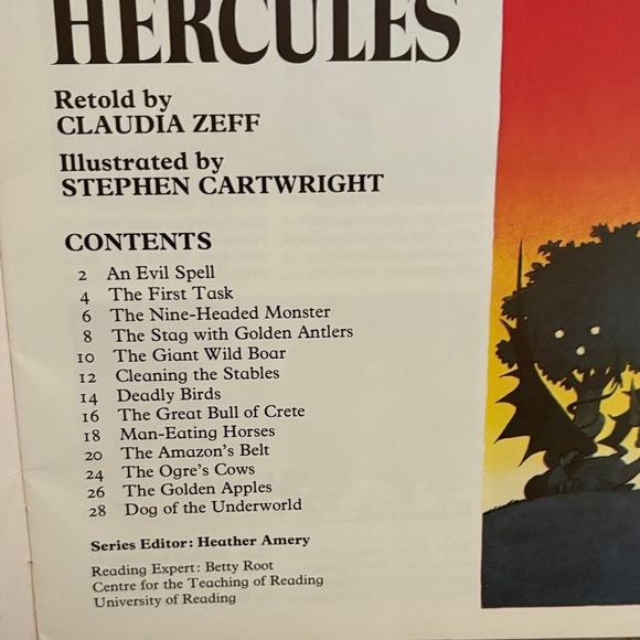 4/$20 The Amazing Adventures of Hercules Book - Picture 3 of 5